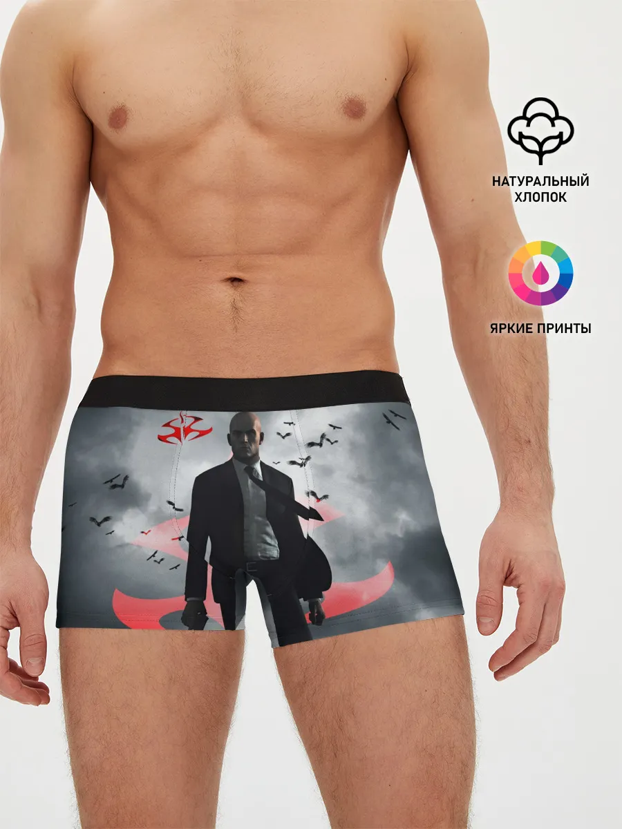Мужские трусы боксеры / Hitman | Агент 47