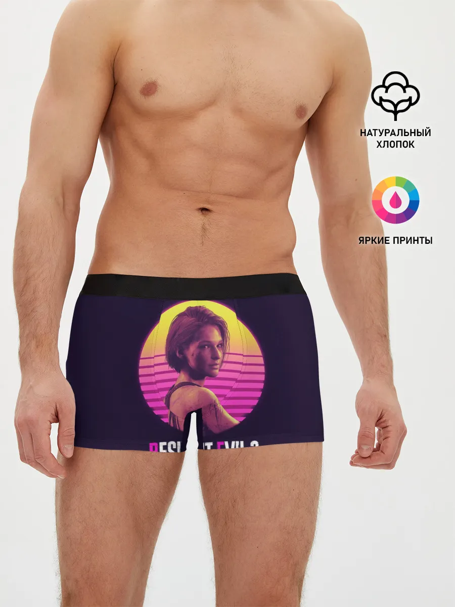 Мужские трусы боксеры / RE3 | Jill неон