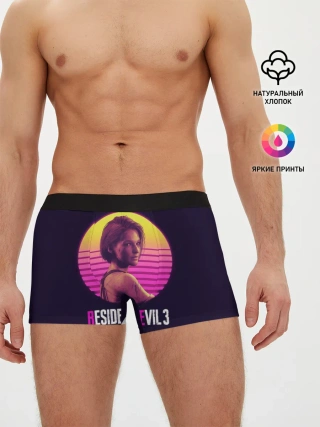 Мужские трусы боксеры / RE3 | Jill неон