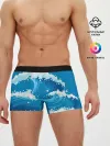 Мужские трусы боксеры / Волны