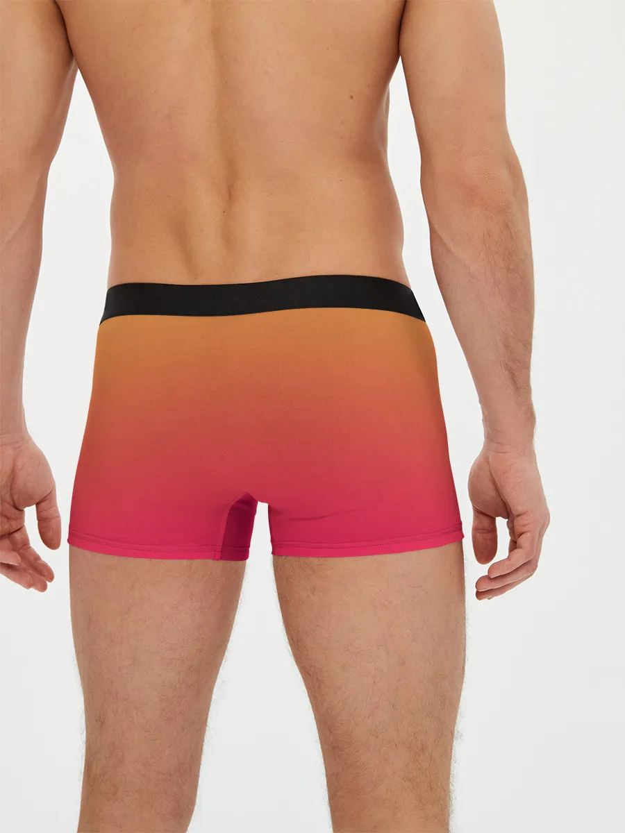 Мужские трусы боксеры / сердечко из следов собаки