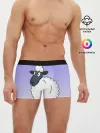 Мужские трусы боксеры / Нарисованный милый барашек