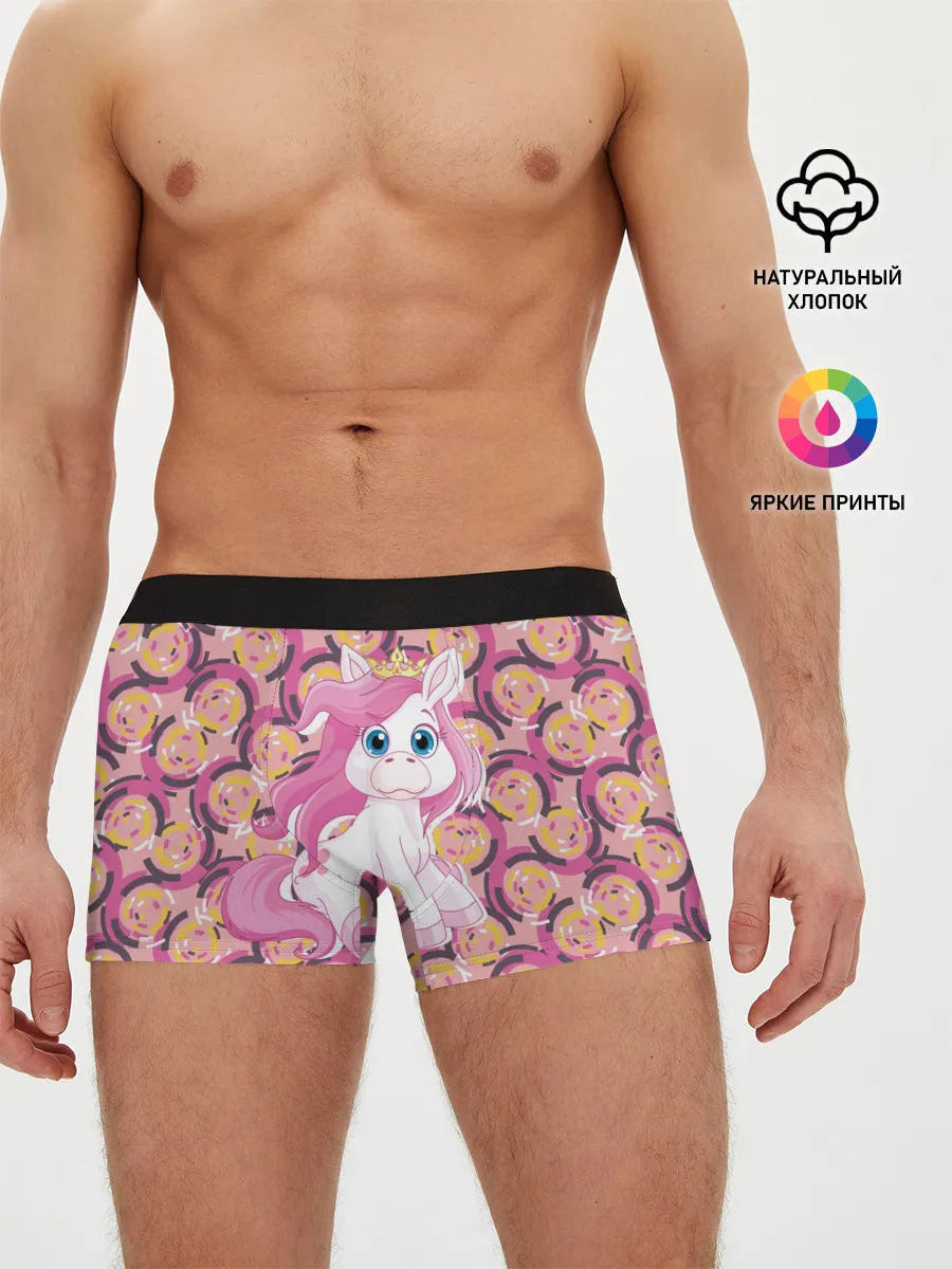 Мужские трусы боксеры / Пони
