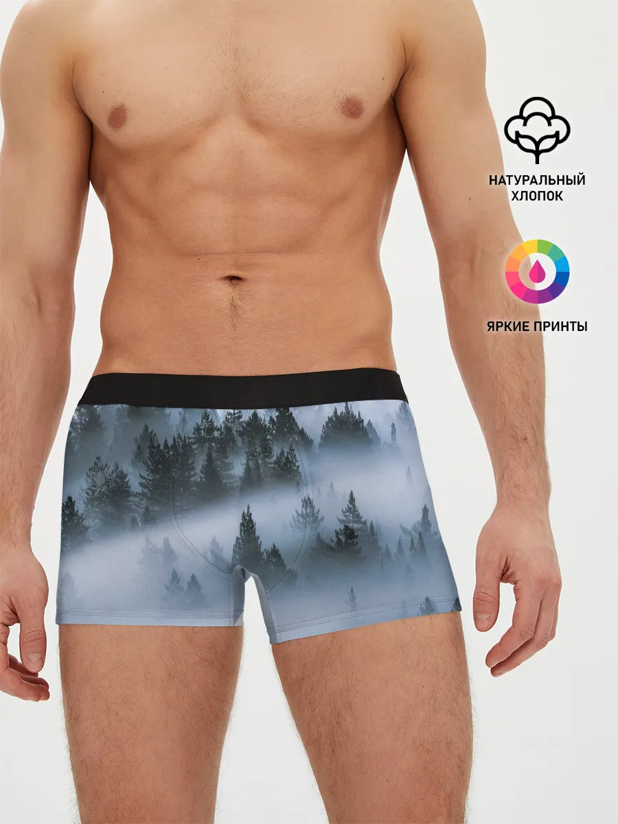Мужские трусы боксеры / Сумеречный лес