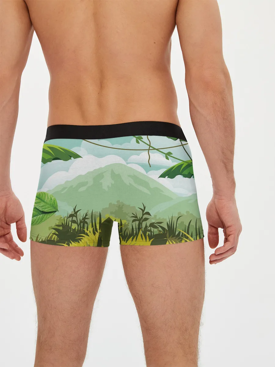 Мужские трусы боксеры / Тропики