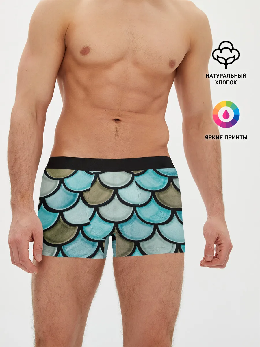 Мужские трусы боксеры / Кожа дракона