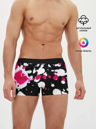 Мужские трусы боксеры / Пятна стиля