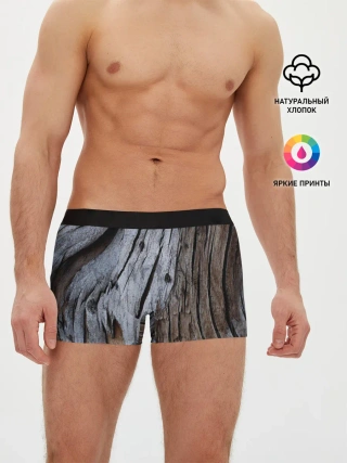 Мужские трусы боксеры / Древесная кора
