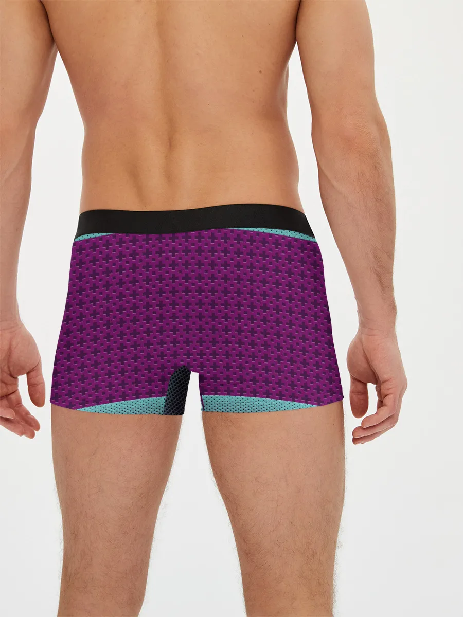 Мужские трусы боксеры / Неоновый гонщик