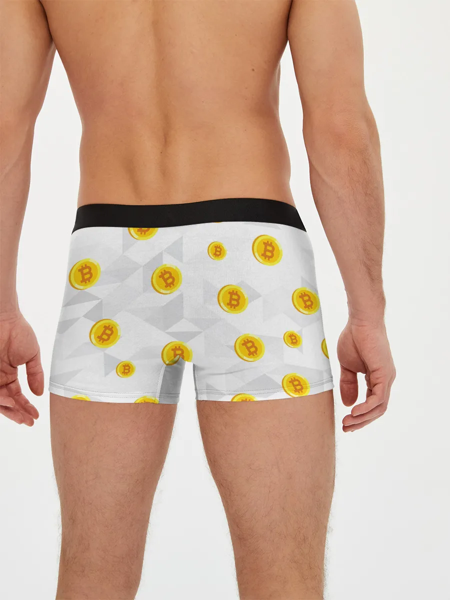 Мужские трусы боксеры / БИТКОИН | BITCOIN