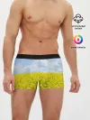 Мужские трусы боксеры / Желтый цвет весны