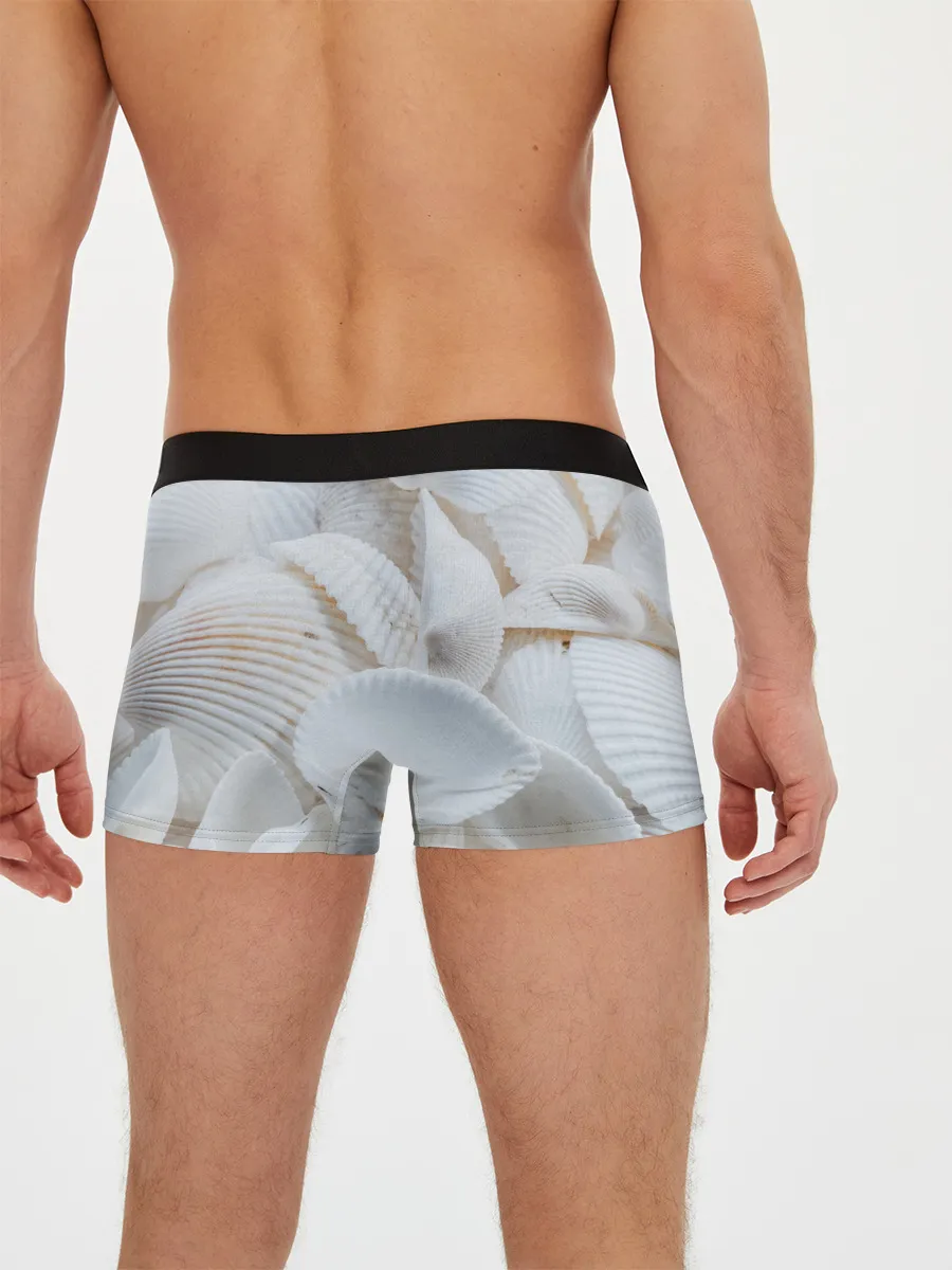 Мужские трусы боксеры / Ракушки