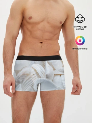 Мужские трусы боксеры / Ракушки