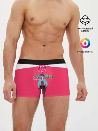 Мужские трусы боксеры / Призрак в доспехах