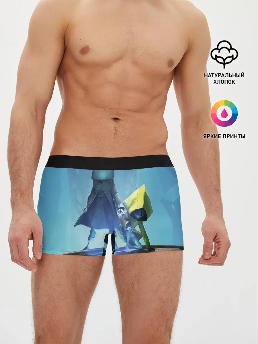 Мужские трусы боксеры / Little Nightmares || арт шестой и моно