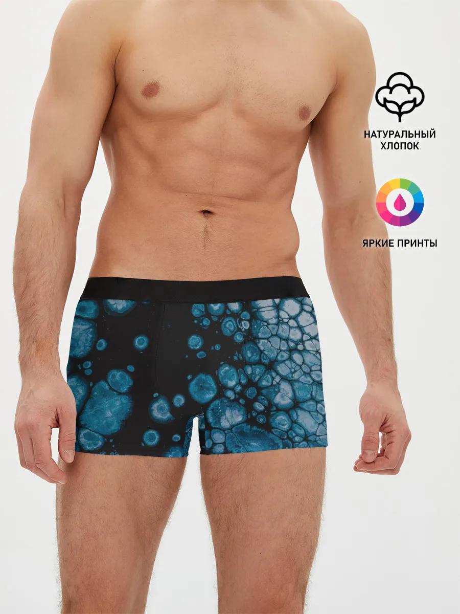 Мужские трусы боксеры / Лёд