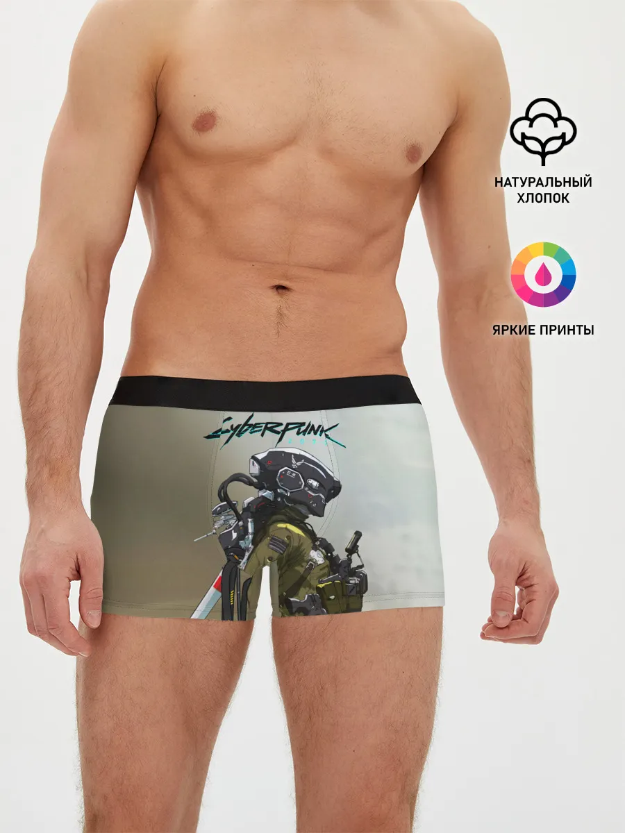 Мужские трусы боксеры / Cyberpunk 2077|Киберпанк 2077