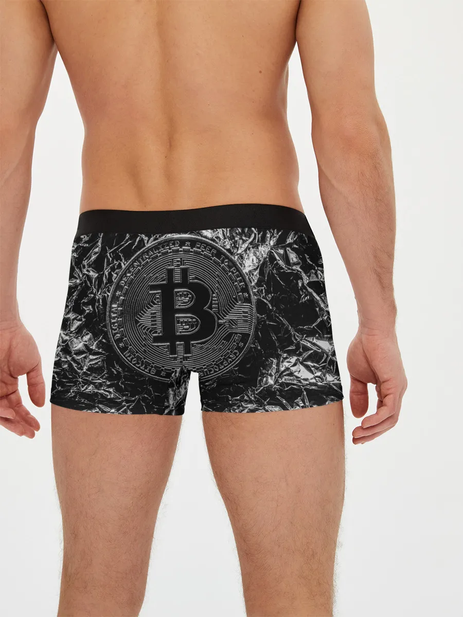 Мужские трусы боксеры / БИТКОИН | BITCOIN