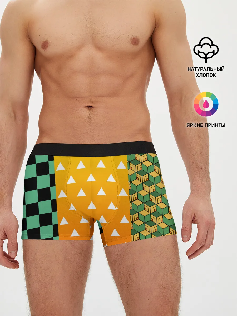 Мужские трусы боксеры / ТАНДЖИРО | ЗЕНИТЦУ | ТОМИОКА