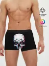 Мужские трусы боксеры / Glitch Skull