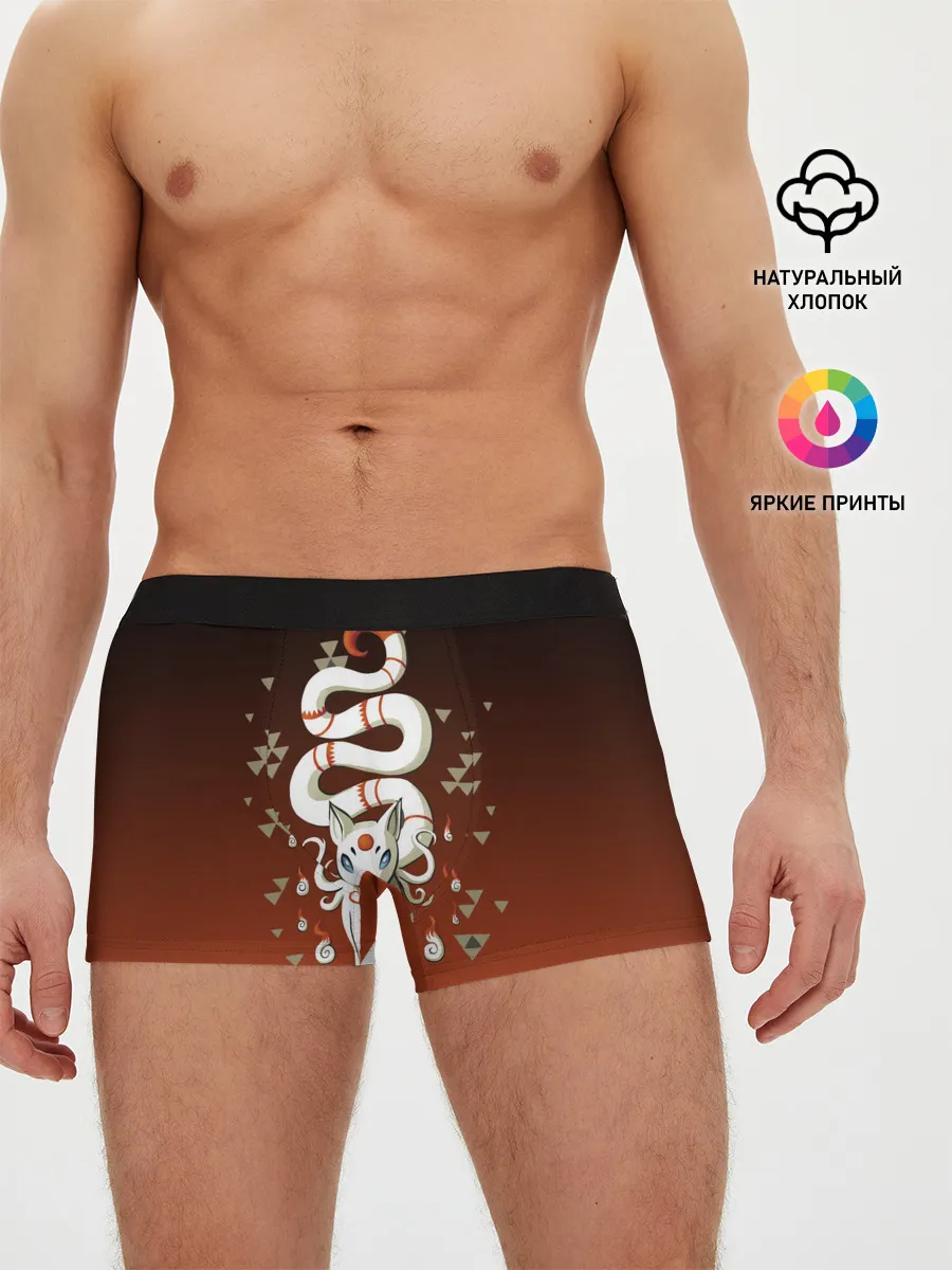 Мужские трусы боксеры / Длиннохвостая лисица Инари