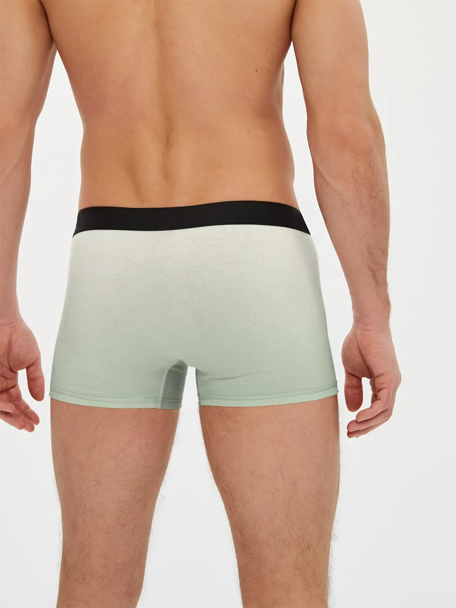 Мужские трусы боксеры / девушка кимоно зима Япония кот