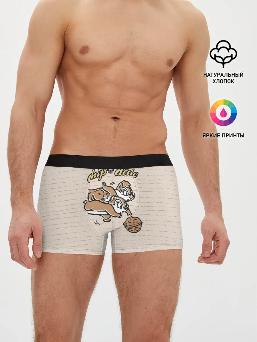 Мужские трусы боксеры / Chip n Dale