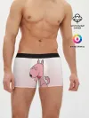 Мужские трусы боксеры / мультяшный мопс