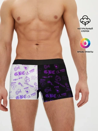 Мужские трусы боксеры / LIL PEEP