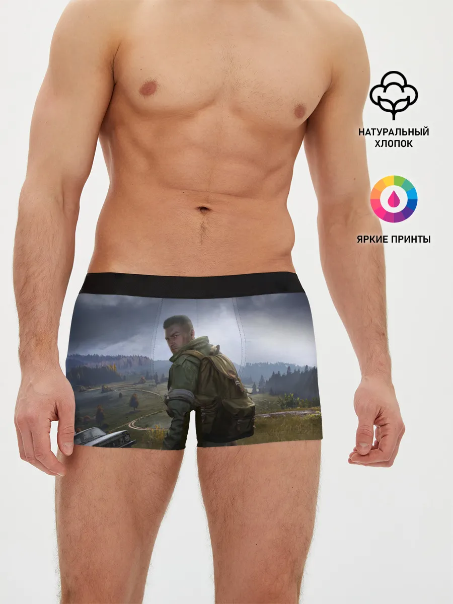 Мужские трусы боксеры / DAYZ POSTER | ДЕЙЗИ ПОСТЕР