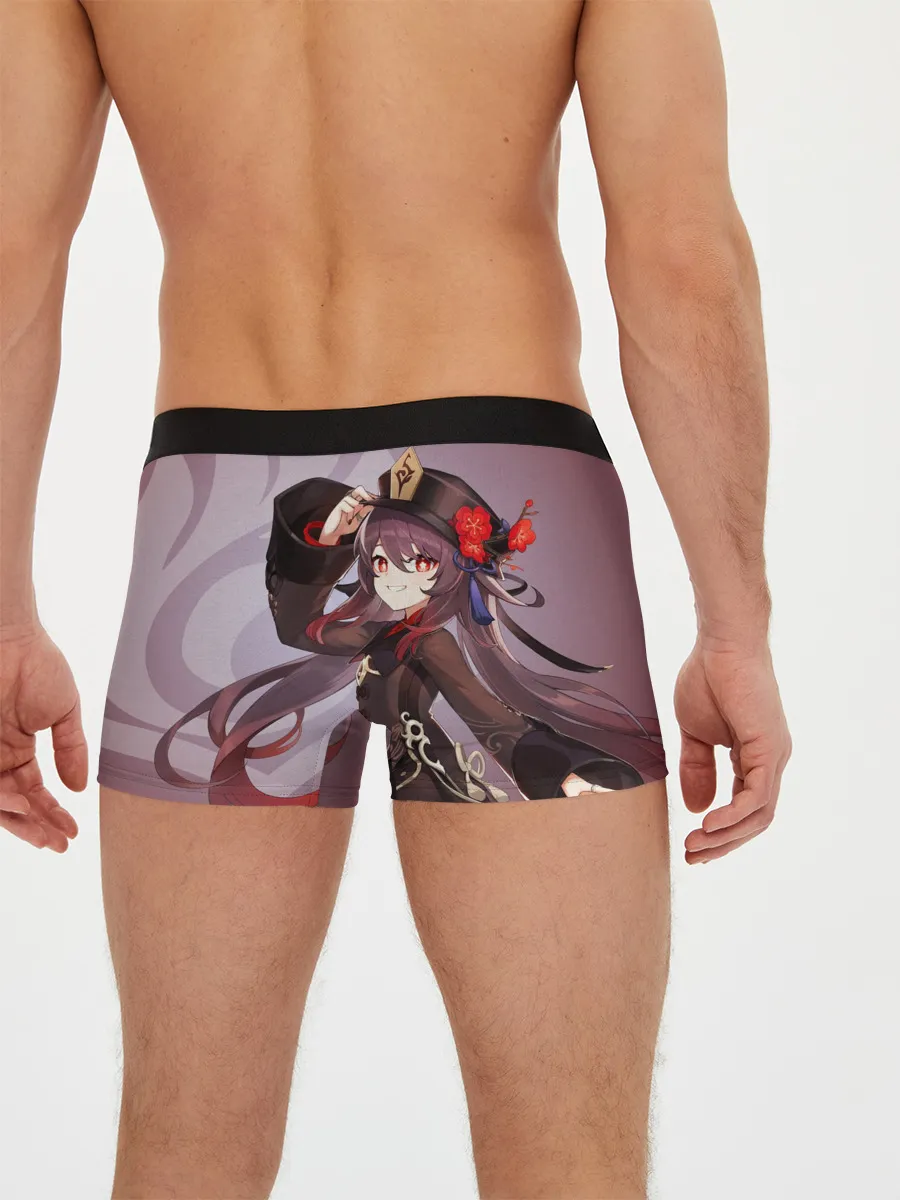 Мужские трусы боксеры / GENSHIN IMPACT, ХУ ТАО