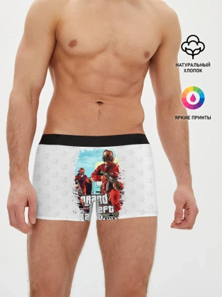Мужские трусы боксеры / Grand Theft Auto ограбление