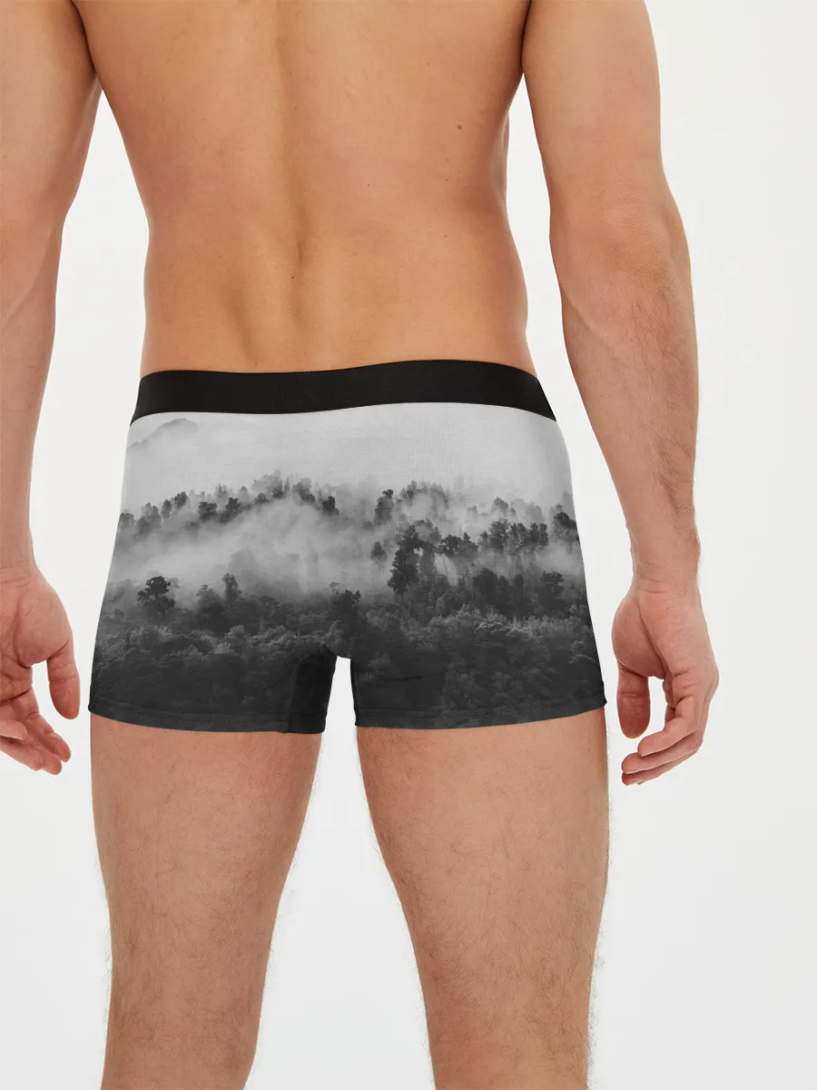 Мужские трусы боксеры / Лес