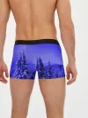 Мужские трусы боксеры / Зимний лес