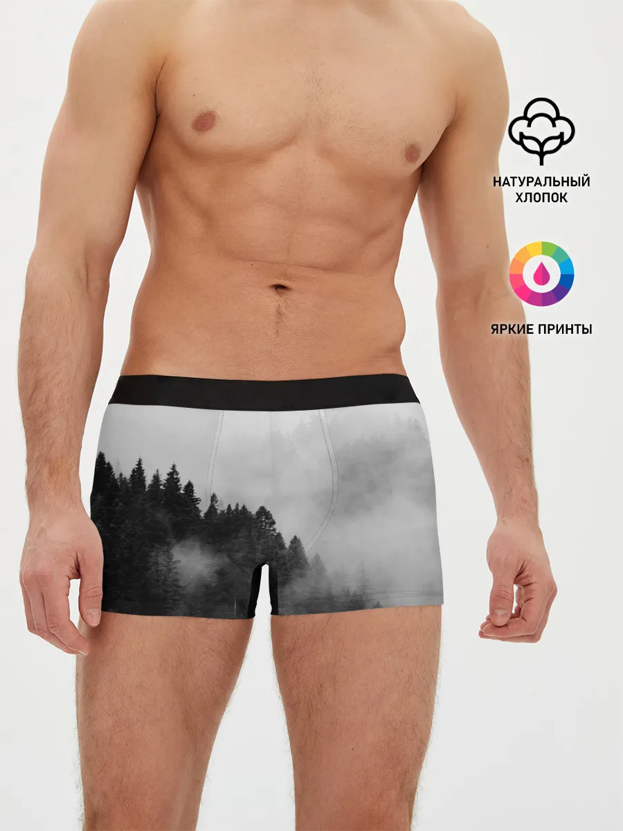 Мужские трусы боксеры / Природа - Лес