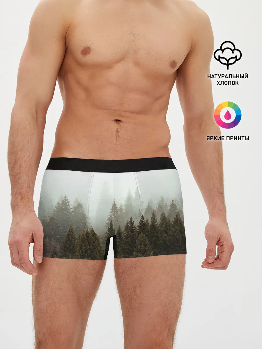 Мужские трусы боксеры / Деревья