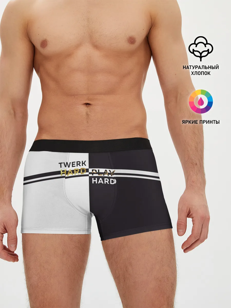 Мужские трусы боксеры / Twerk hard