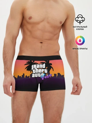 Мужские трусы боксеры / Grand Theft Auto vice