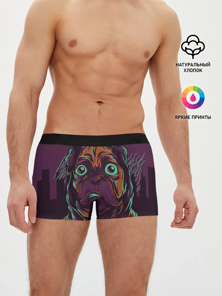 Мужские трусы боксеры / Собака