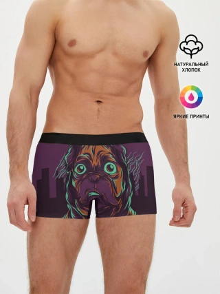 Мужские трусы боксеры / Собака