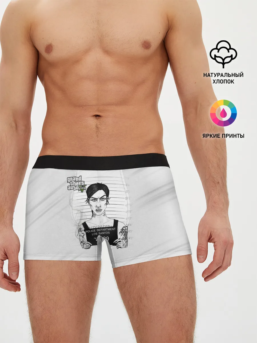 Мужские трусы боксеры / POLICE LOS SANTOS GTA