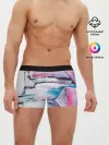 Мужские трусы боксеры / Цветные мелки