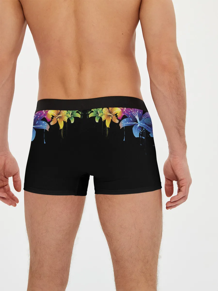 Мужские трусы боксеры / Цветы