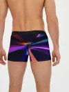 Мужские трусы боксеры / Красочные светящиеся линии