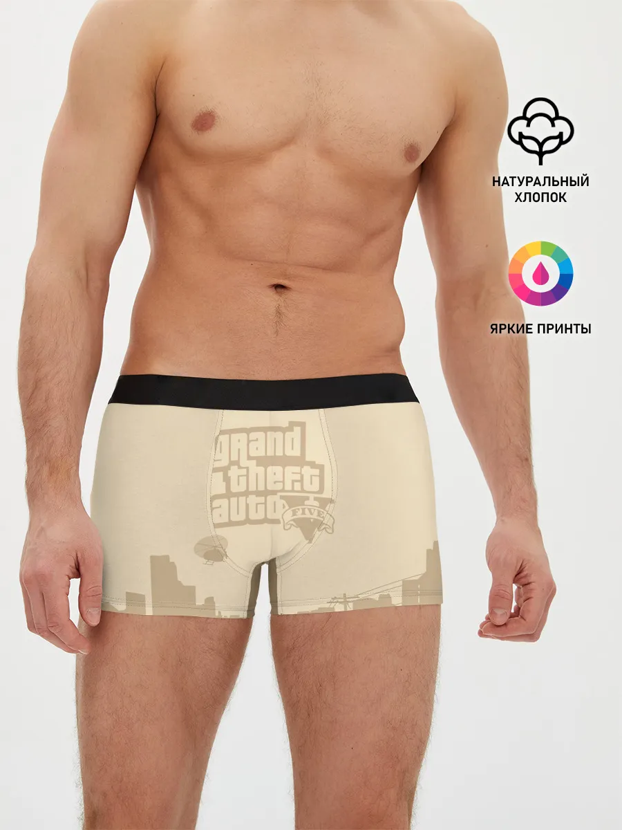 Мужские трусы боксеры / Grand Theft Auto FIVE