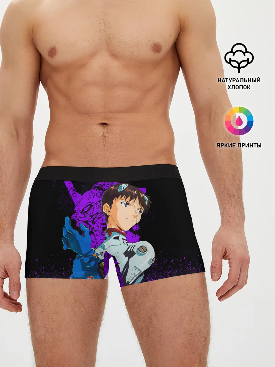 Мужские трусы боксеры / ЕВАНГЕЛИОН