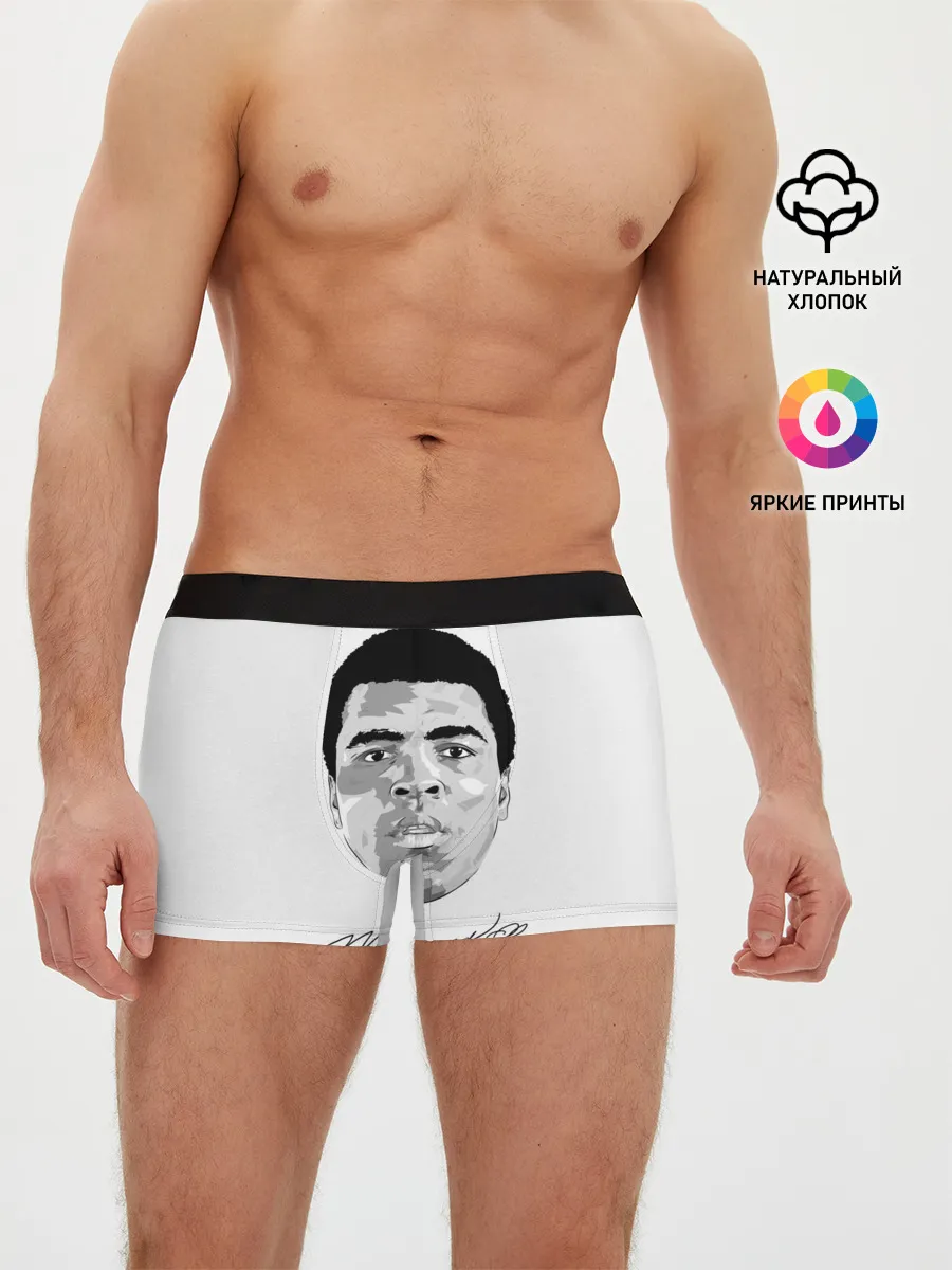 Мужские трусы боксеры / Мухаммед Али