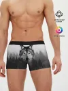Мужские трусы боксеры / Волк