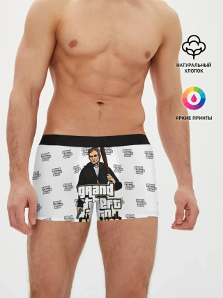Мужские трусы боксеры / Grand Theft Auto ADVANCE