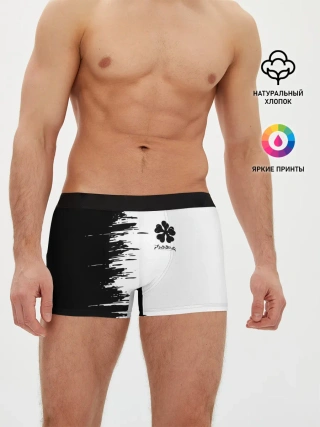 Мужские трусы боксеры / Чёрный клевер,